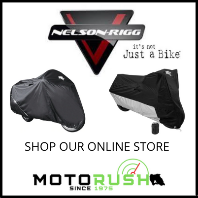 NELSON RIGG COVERS AVAILABLE ONLINE AT MOTORUSH.CA