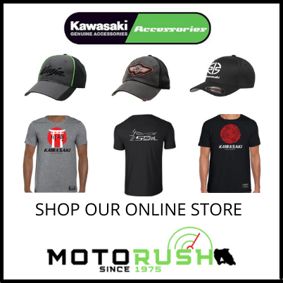 KAWASAKI GENUINE ACCESSORIES AVAILABLE ONLINE AT MOTORUSH.CA