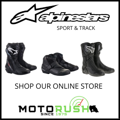 APLINESTARS SPORT AND TRACK BOOTS  AVAILABLE ONLINE AT MOTORUSH.CA